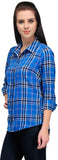 Kiosha Women's Checkered Casual Shirt