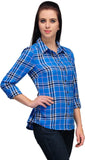 Kiosha Women's Checkered Casual Shirt