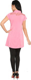 Ira Soleil Solid Women's Tunic