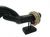 Mrignayaneei Alloy, Metal Crystal Bangle Set