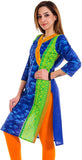 Polkakart Floral Print Kurti & Leggings