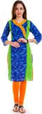 Polkakart Floral Print Kurti & Leggings