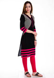 Polkakart Printed Kurti & Leggings