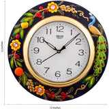 eCraftIndia Analog 2.5 cm Dia Wall Clock