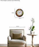 eCraftIndia Analog 2.5 cm Dia Wall Clock