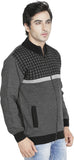 Kingswood Printed Turtle Neck Casual Men's Sweater