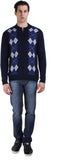 Kingswood Argyle V-neck Casual Men's Sweater