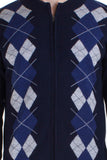 Kingswood Argyle V-neck Casual Men's Sweater