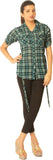 Jazzup Women's Checkered Casual Shirt