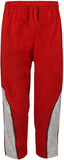 Jazzup Solid Boy's Yellow, Red Track Pants