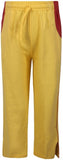 Jazzup Solid Boy's Yellow, Red Track Pants