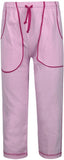 Jazzup Solid Girl's Multicolor Track Pants