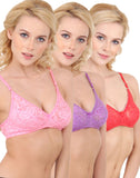 Urbaano Lace Bra Women's Full Coverage Bra