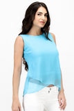 Satovira Party Sleeveless Solid Women's Top