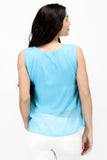Satovira Party Sleeveless Solid Women's Top