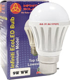 Infiniti 9 W LED Warm White B22 Bulb
