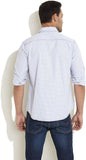 Le Bison Men's Checkered Formal Shirt