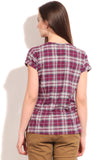 Lee Cooper Women's Checkered Casual Shirt