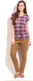 Lee Cooper Women's Checkered Casual Shirt