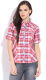 Lee Cooper Women's Checkered Casual Shirt