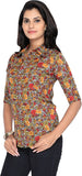 Liba Women's Printed Casual Shirt