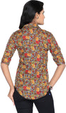 Liba Women's Printed Casual Shirt