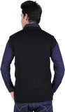 Leebonee Geometric Print V-neck Casual Men's Sweater
