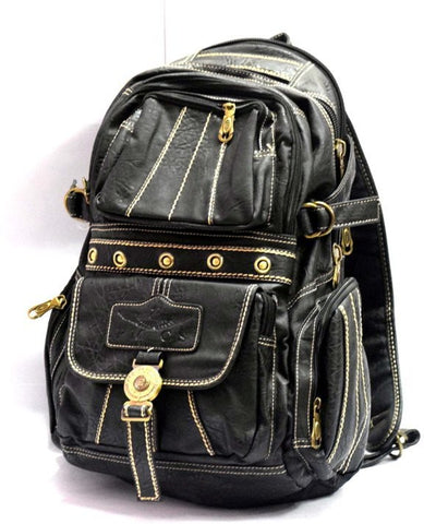 addee Leather black 16 L Backpack