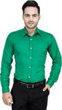 Leaf Men's Solid Formal Shirt