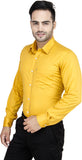 Leaf Men's Solid Formal Shirt