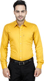 Leaf Men's Solid Formal Shirt