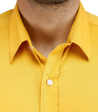 Leaf Men's Solid Formal Shirt