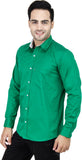 Leaf Men's Solid Formal Shirt