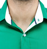 Leaf Men's Solid Formal Shirt