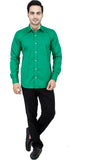 Leaf Men's Solid Formal Shirt