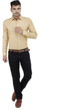Leaf Men's Solid Formal Shirt