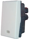 Legrand Legrand Myrius 673010 16A Indicator White Switch 15 One Way Electrical Switch