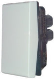 Legrand Legrand Myrius 673018 6A White Push Button 6 One Way Electrical Switch