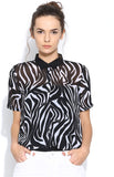 Silly People Women's Printed Casual Shirt