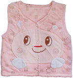 Upside Down Sleeveless Applique Baby Girl's, Baby Boy's Jacket