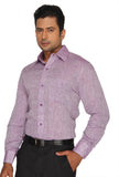 Japs Men's Solid Formal Linen Shirt