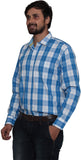 Lee Marc Men's Checkered Formal Shirt