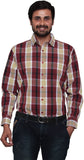 Lee Marc Men's Checkered Formal Shirt