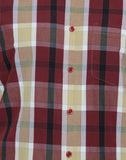Lee Marc Men's Checkered Formal Shirt