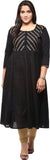Love More Printed Women's Anarkali Kurta