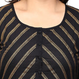 Love More Printed Women's Anarkali Kurta
