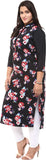 Love More Printed Women's Straight Kurta