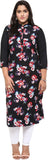 Love More Printed Women's Straight Kurta