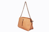 Ligans NY Women Beige PU Sling Bag