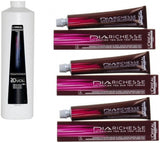 Loreal Diarichesse No- 1 Black sort Svart Musta ( Pack of 3 )With 20 Vol 6 % Developer Hair Color